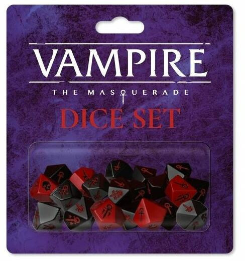 Vampire the Masquerade 5th Edition Dice Set