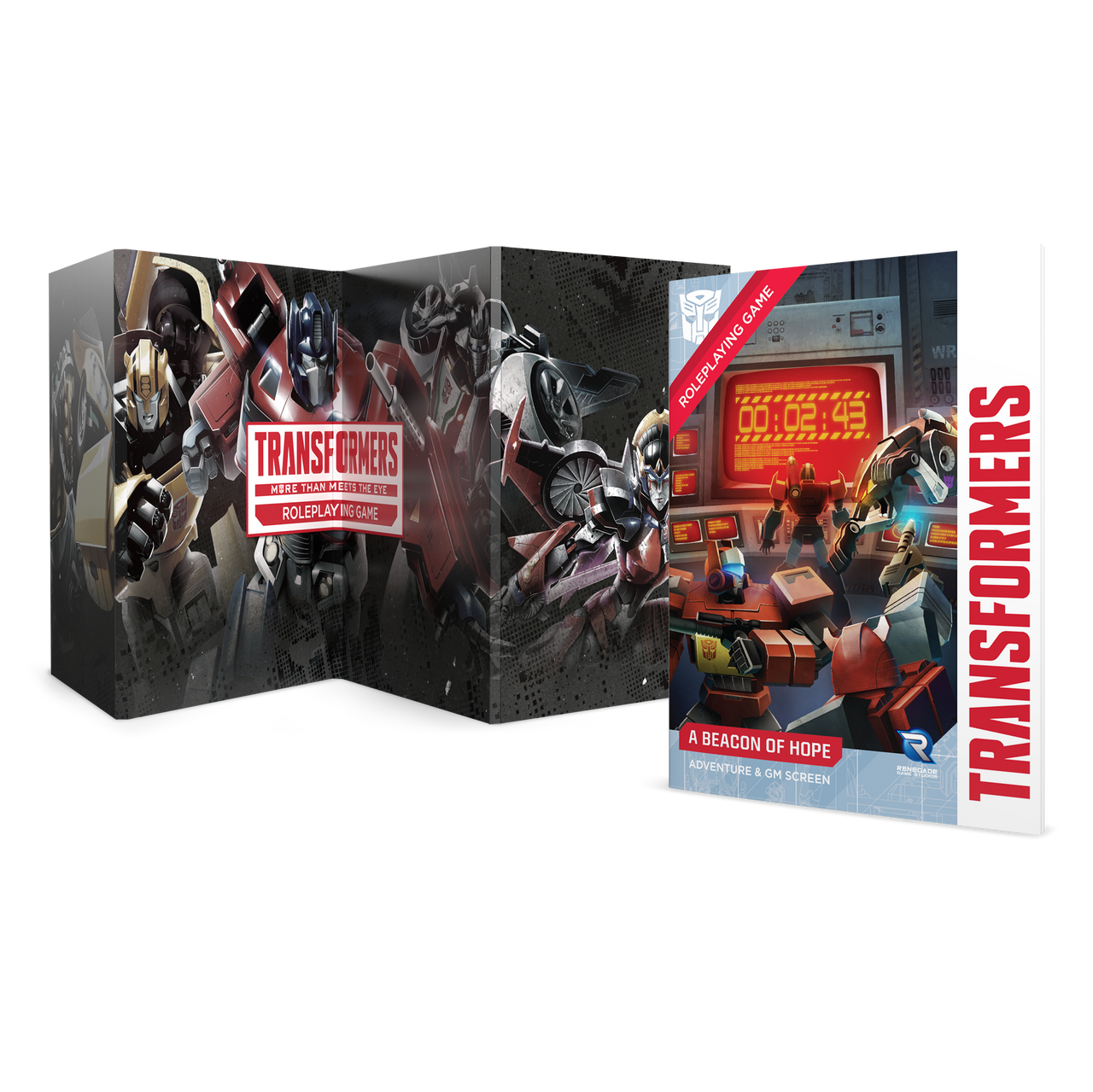 A Beacon of Hope & Adventure & GM Screen - Transformers RPG