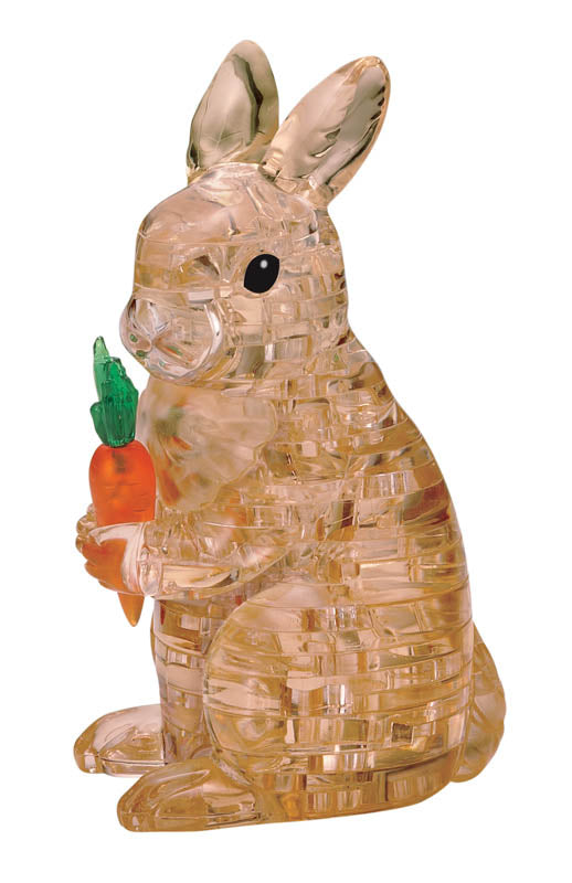 Rabbit -Clear - 3D Crystal Puzzle
