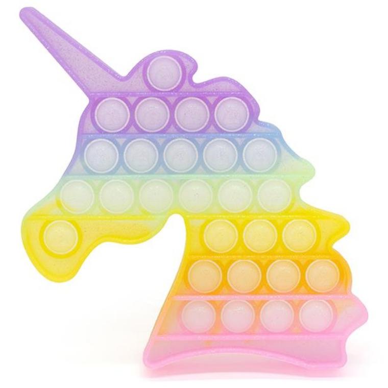 Rainbow Glow Unicorn - Pop It
