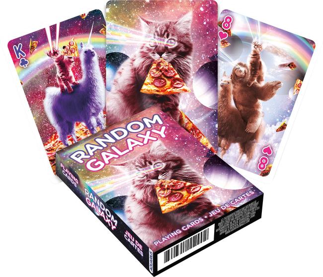 Random Galaxy Playing Cards