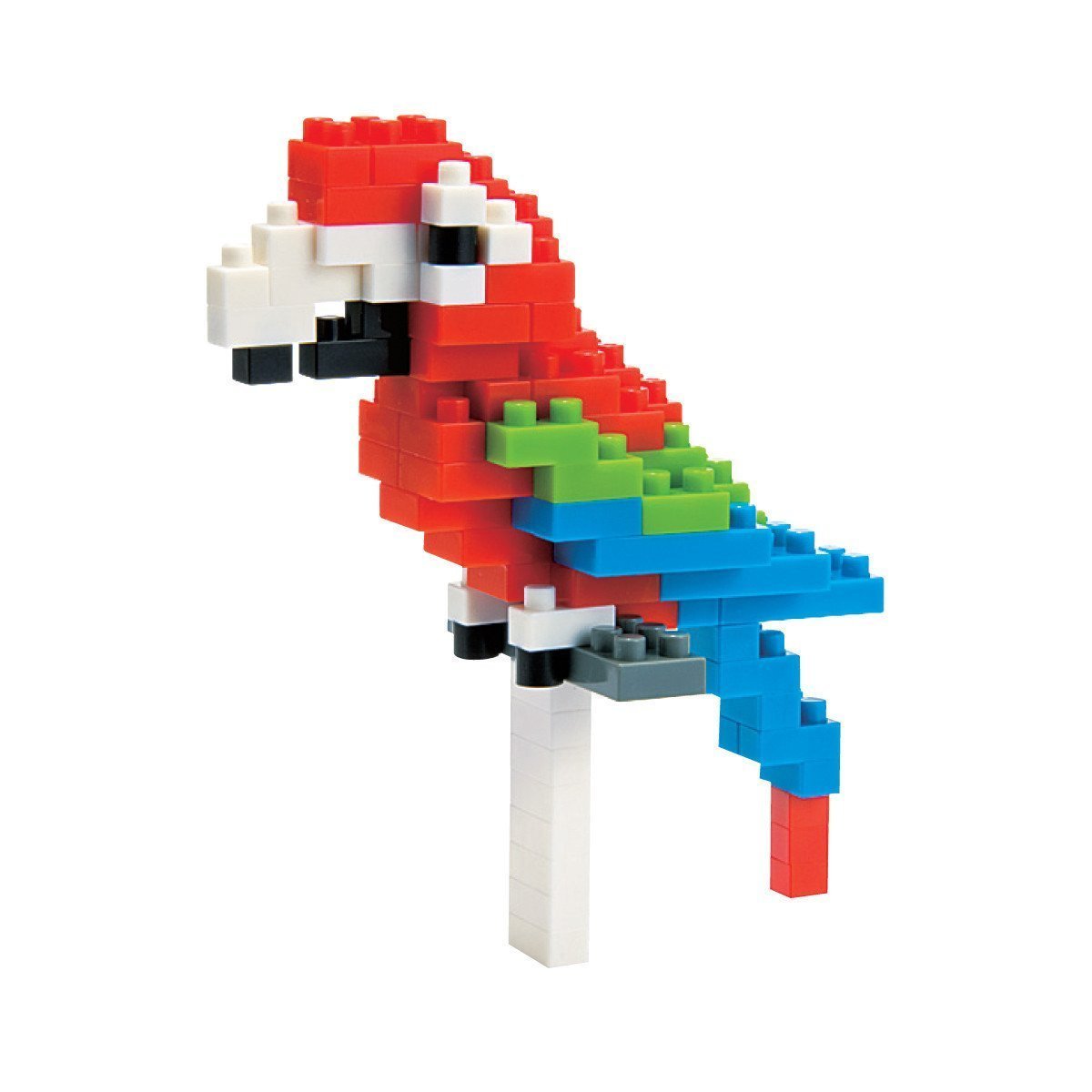 Red-And-Green Macaw - Nano Block