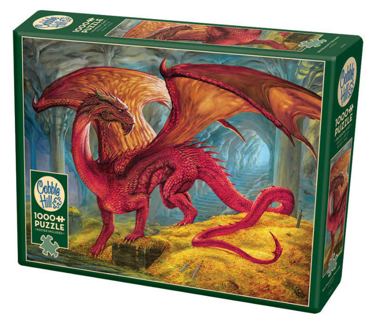 Red Dragons Treasure 1000pc