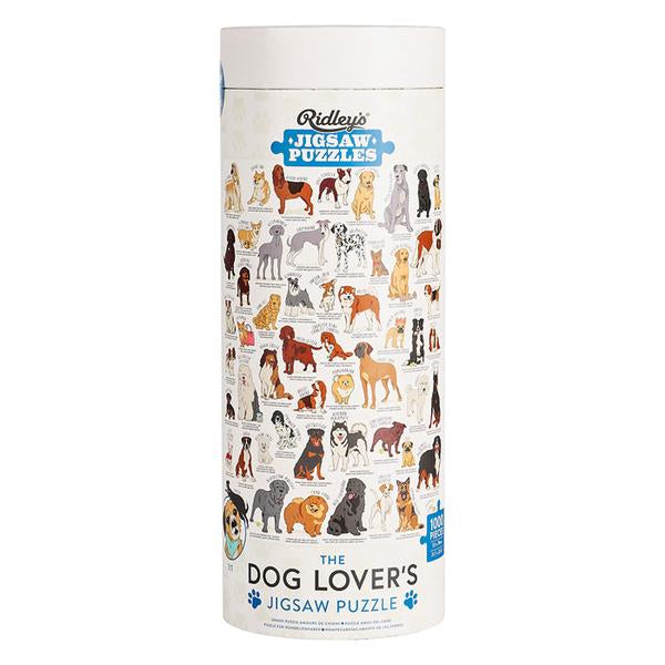 Dog Lover's Jigsaw Puzzle in Tube - Ridley's