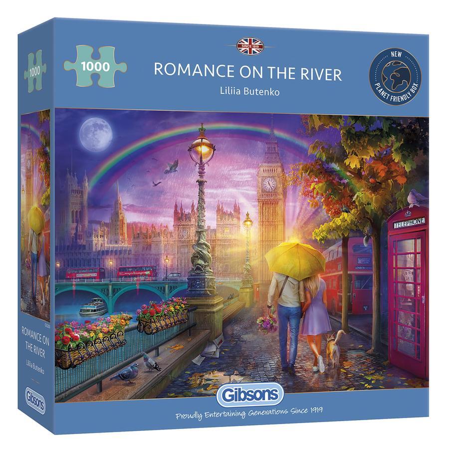 Romance on the River 1000pc - Gibsons
