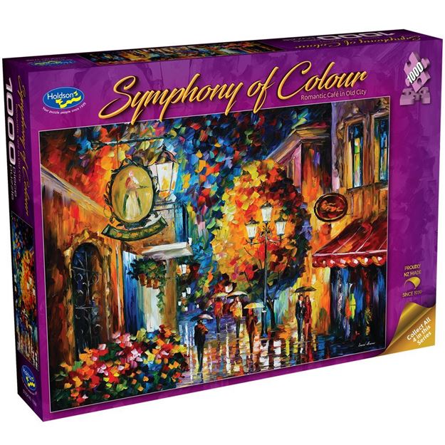 Romantic Cafe 1000pc - Symphony of Colour
