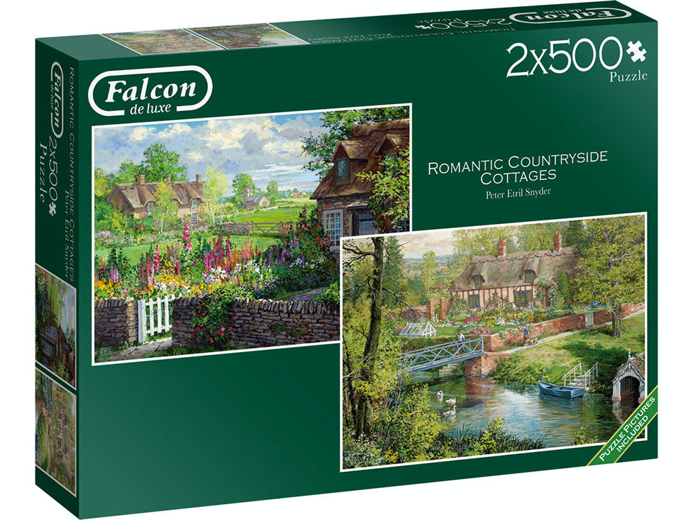 Romantic Country Cottages 2x500pc