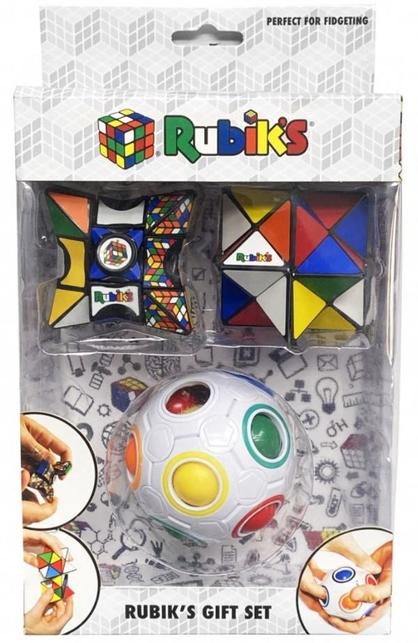 Rubiks Gift Set (Rainbow Ball, Magic Star and Magic Star Spinner)