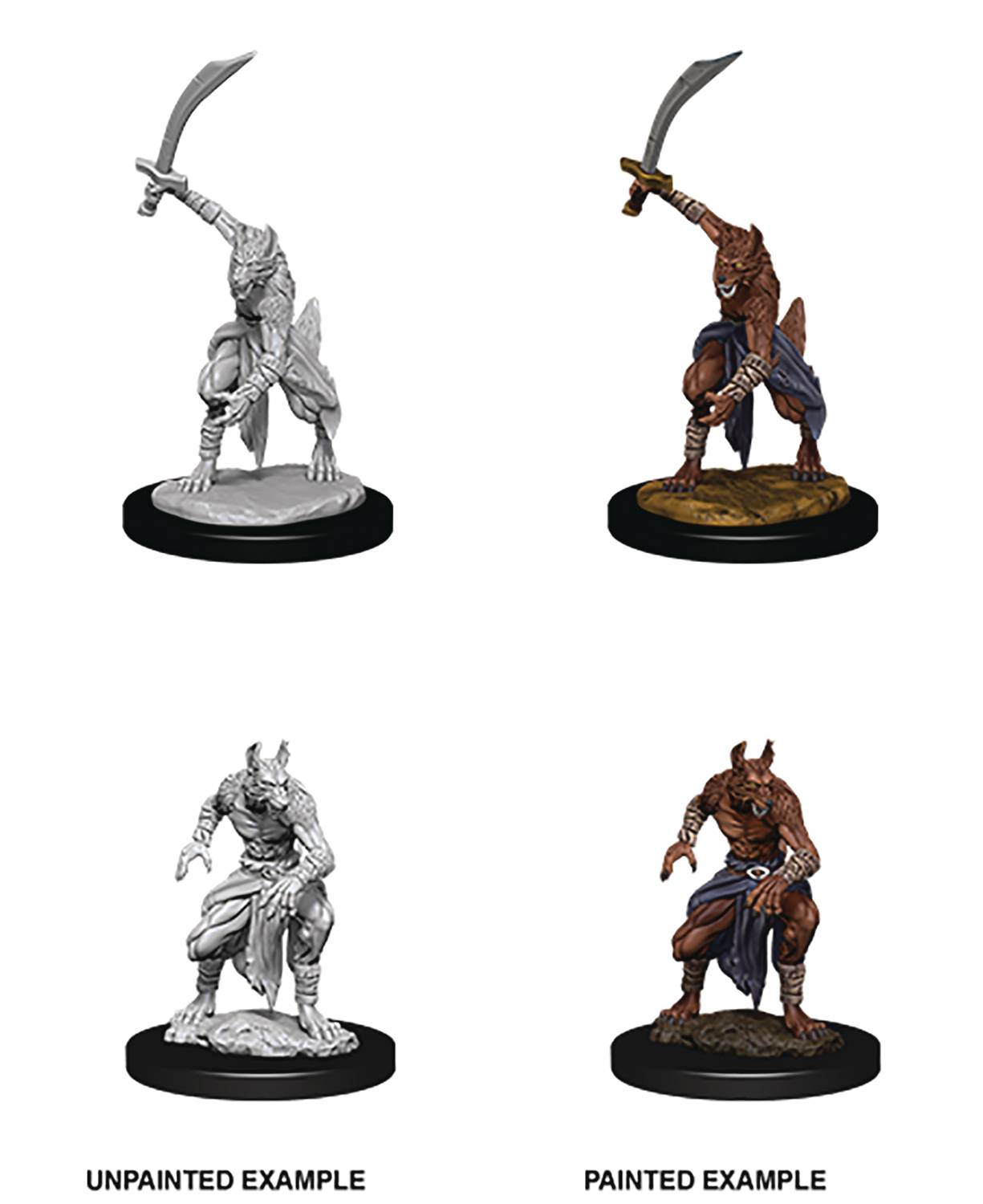 Jackalwere - D&D Nolzurs Marvelous Unpainted Miniatures