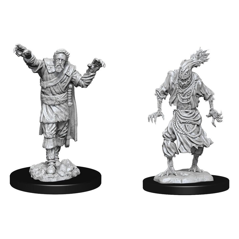 Scarecrow & Stone Cursed - D&D Nolzurs Marvelous Unpainted Miniatures