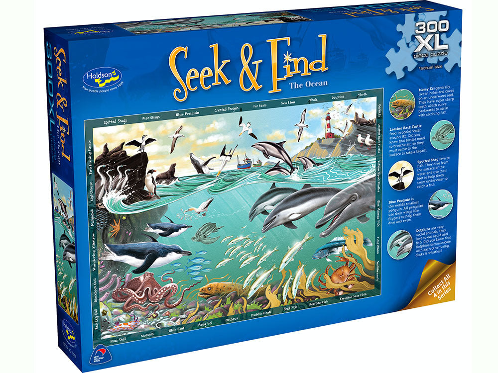 Seek & Find The Ocean 300Pc XLHOLDSONS