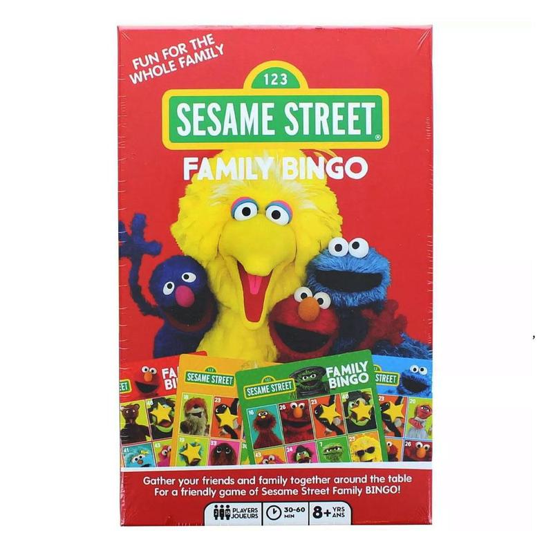 Sesame Street Family Bingo