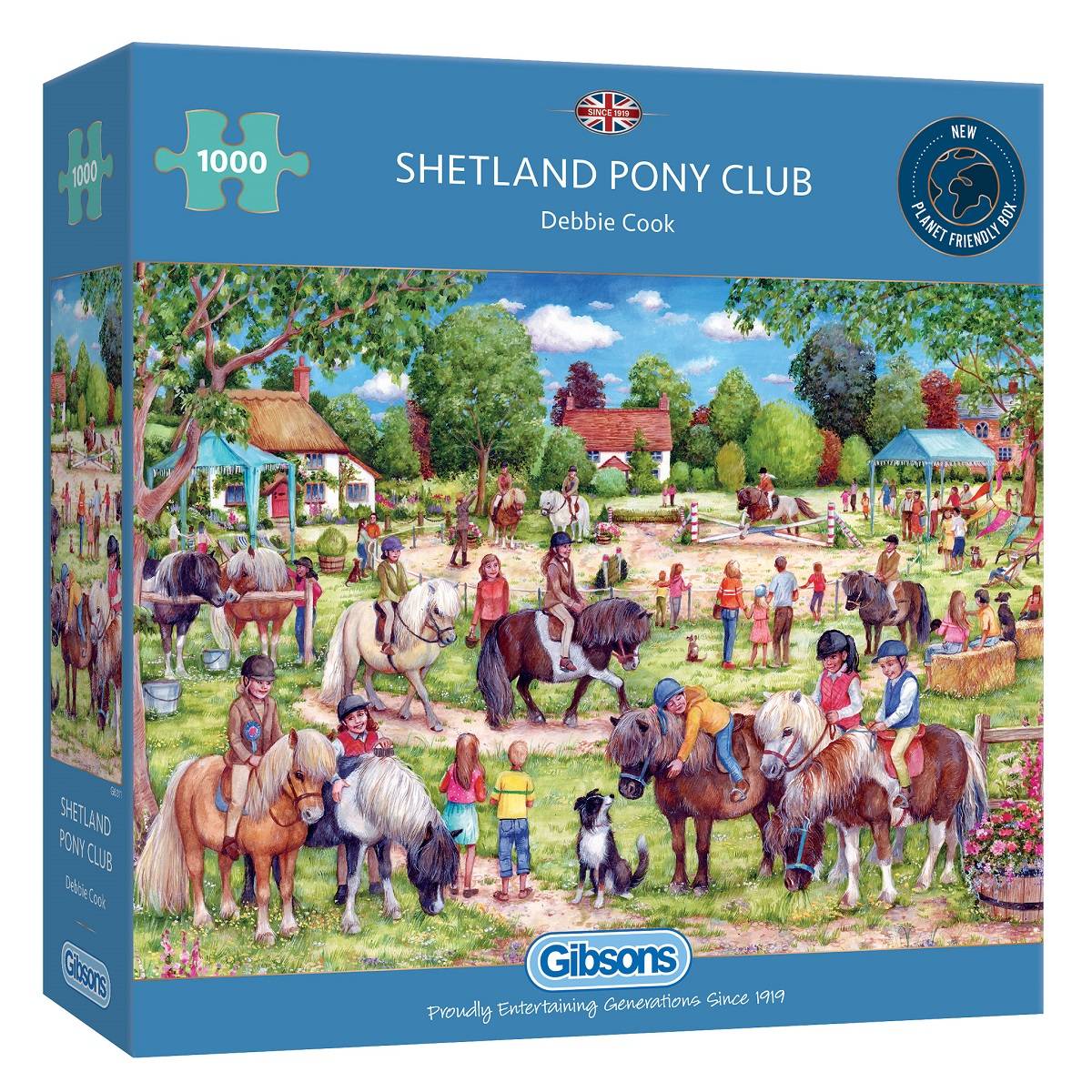 Shetland Pony Club 1000pc - Gibsons