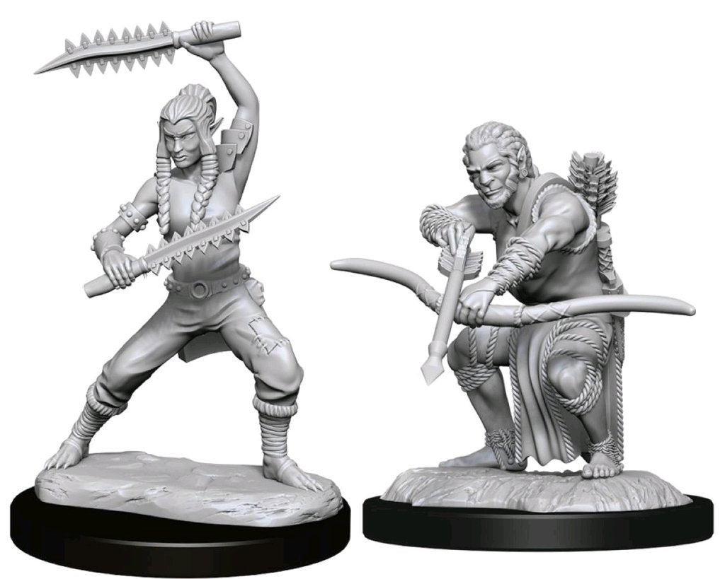 Shifter Wildhunt Ranger - D&D Nolzurs Marvelous Unpainted Miniatures