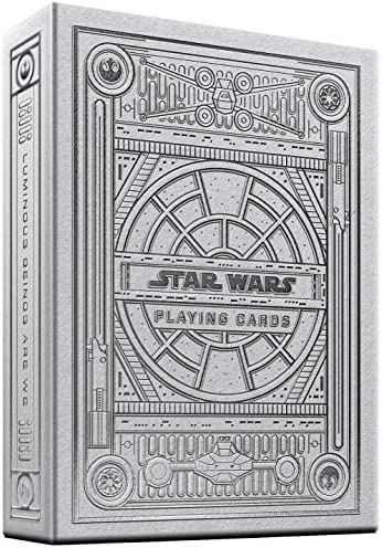 Silver on White - Star Wars Playing Cards - Theory 11
