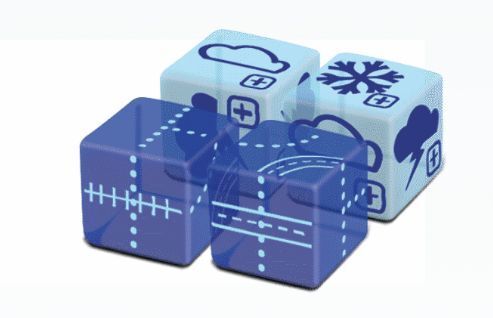 Sky Pack - Railroad Ink Challenge Dice Expansion