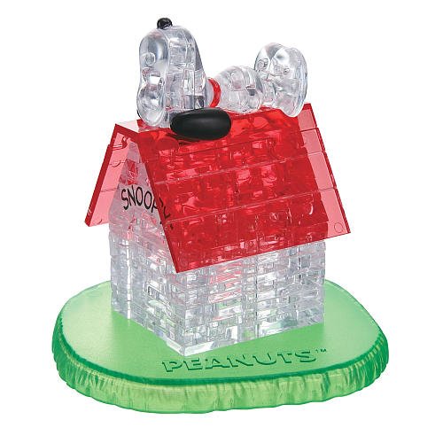 Snoopy & House - 3D Crystal Puzzle