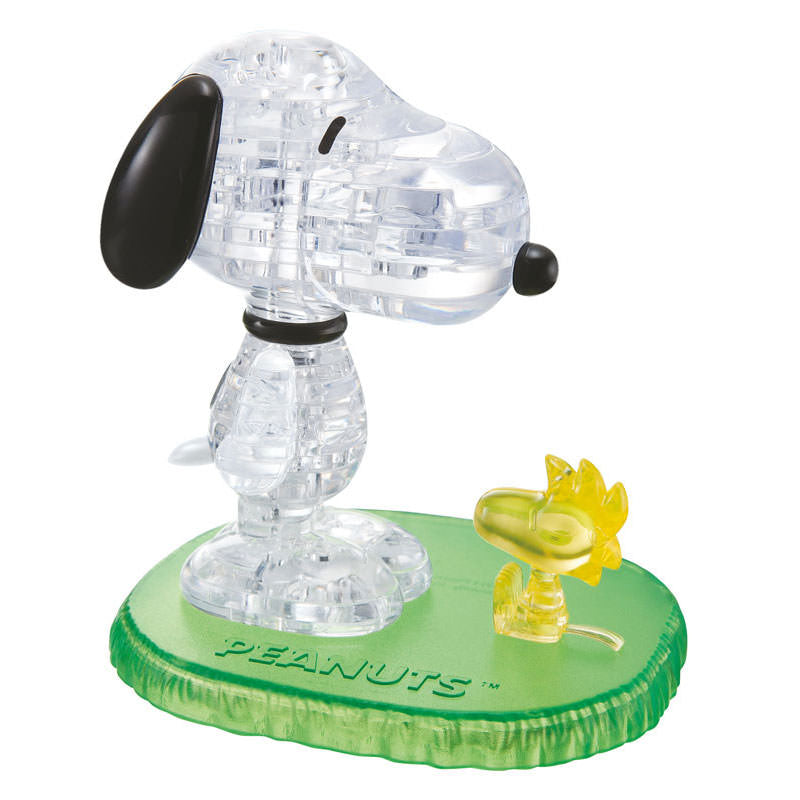 Snoopy & Woodstock - 3D Crystal Puzzle