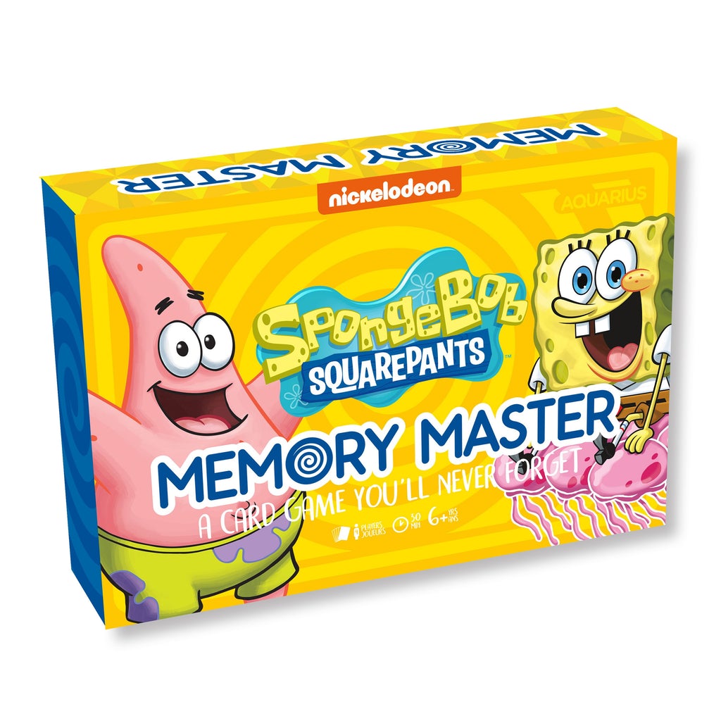 SpongeBob Memory Master Card Game