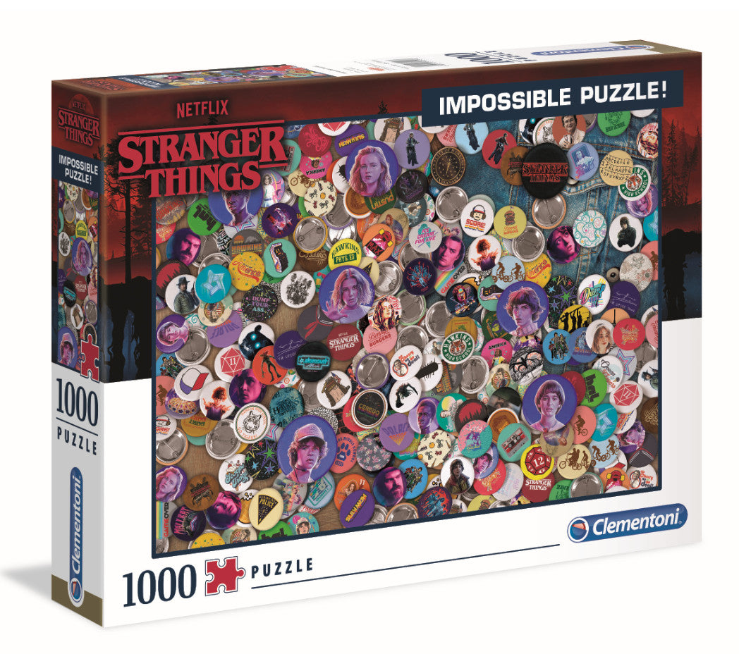 Stranger Things Impossible Clementoni Puzzle 1000pc