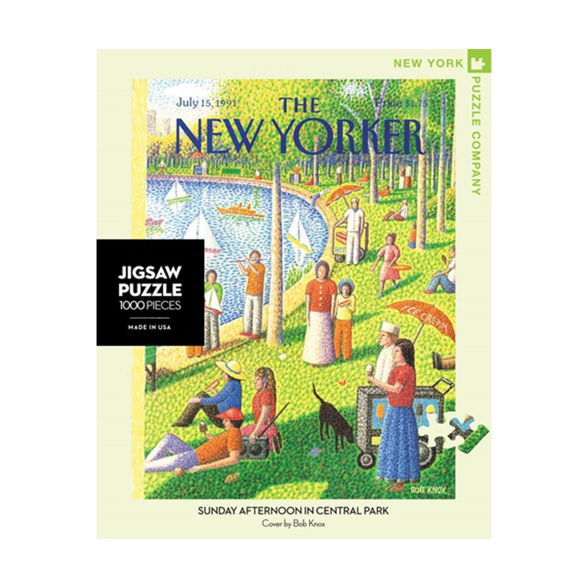 Sunday Afternoon in Central Park - The New Yorker 1000 pc