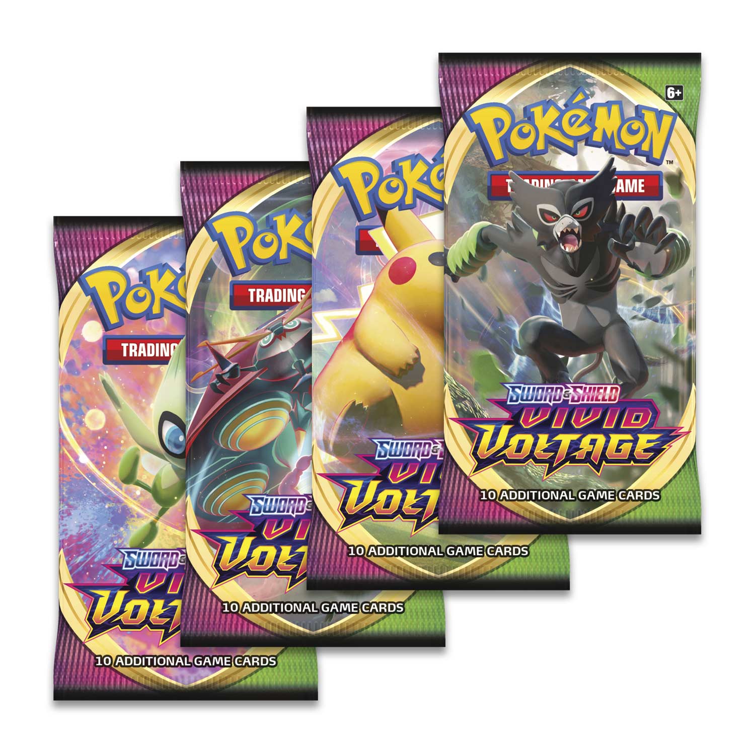Sword and Shield Vivid Voltage Booster Pack - Pokemon TCG