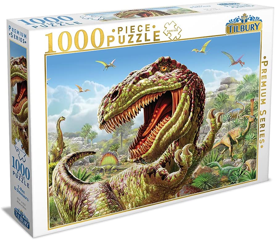 T-Rex & Dinosaurs - Tilbury 1000pce Puzzle