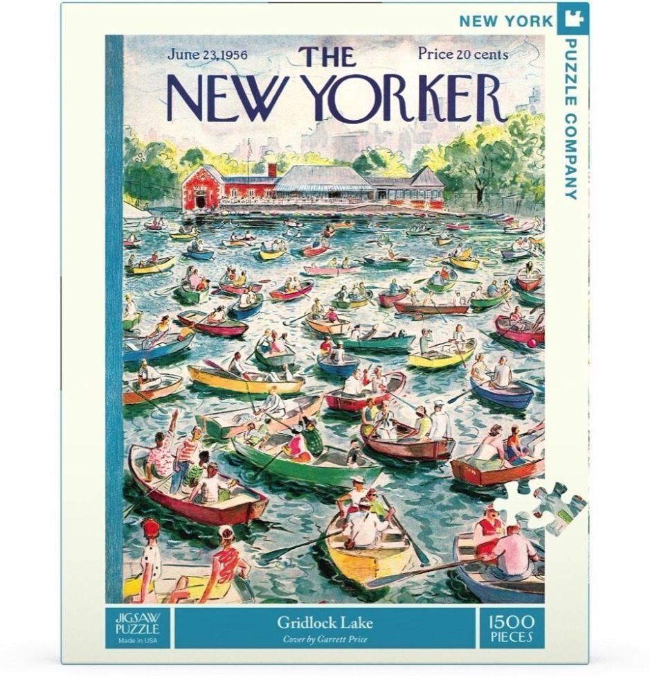 Gridlock Lake 1500pc - The New Yorker