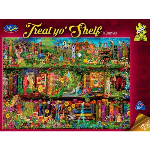 TREAT YO SHELF The Garden Shelf 1000pc HOLDSONS