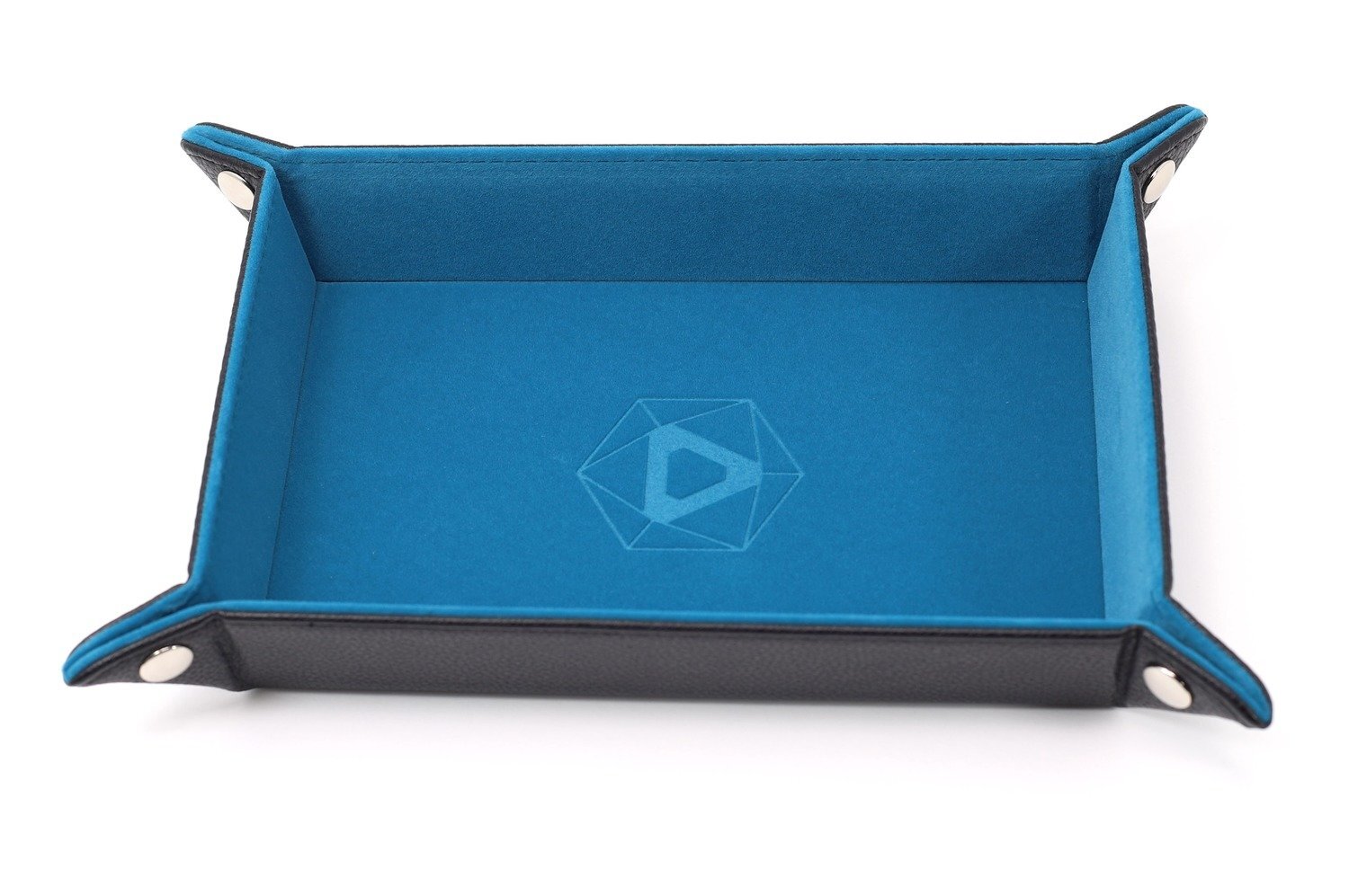Teal Velvet - Folding Rectangle Tray Die Hard Dice