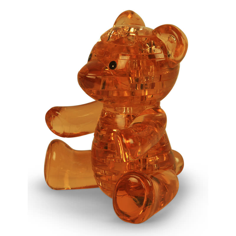 Teddy Bear Brown- 3D Crystal Puzzle