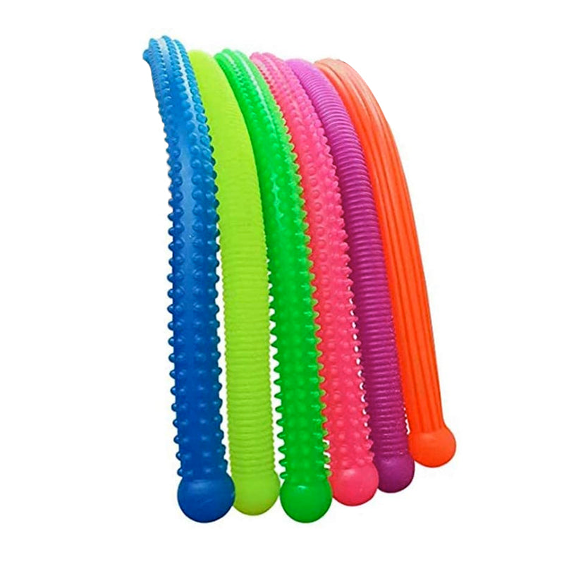 Textured Stretchy Sensory Strings (6 Strings)