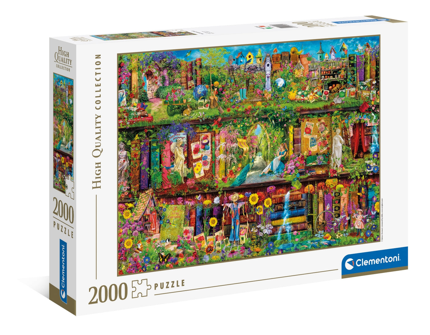 The Garden Shelf (NEW) - Clementoni 2000pce