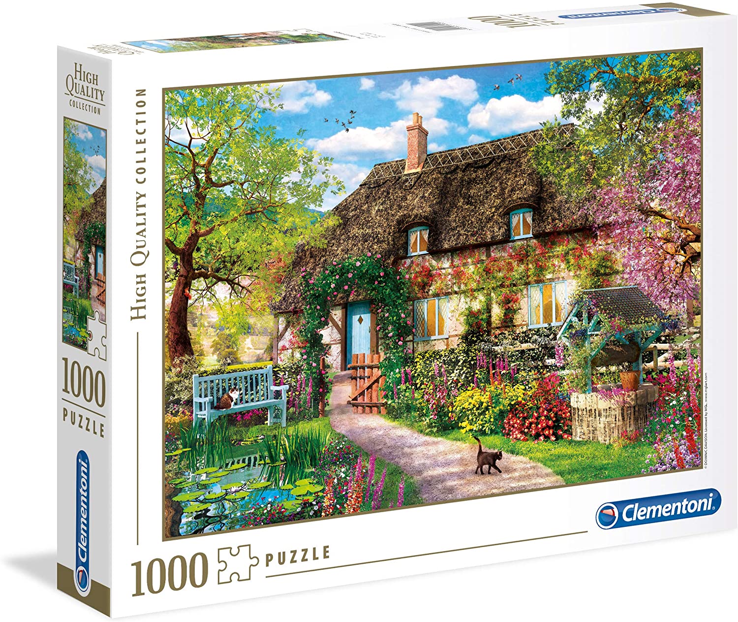 THE OLD COTTAGE - Clementoni - 1000p