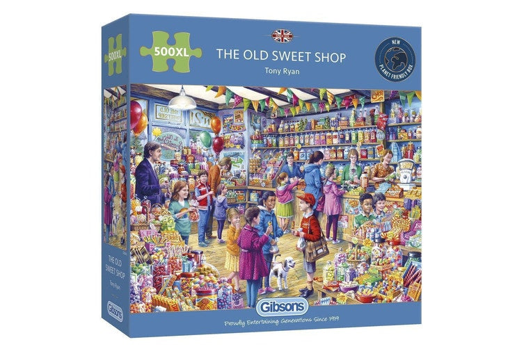 The Old Sweet Shop XL 500pc - Gibsons