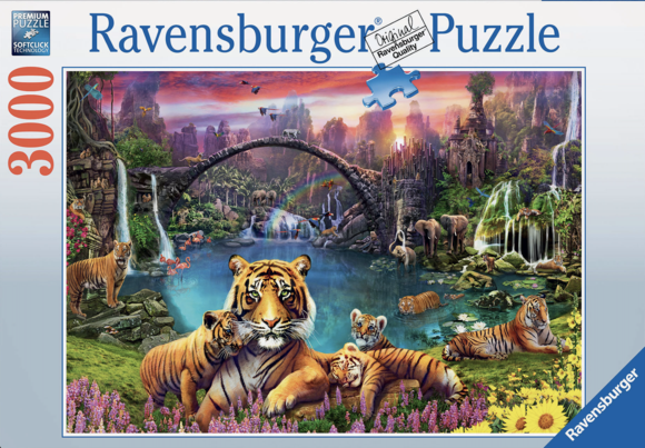 Tigers in Paradise Puzzle 3000p - RAVENSBURGER
