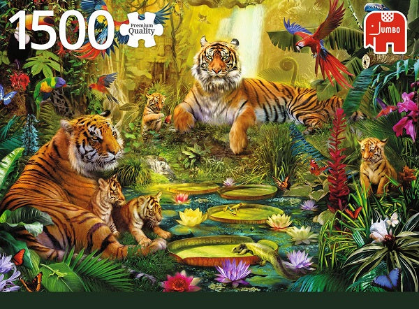 Tigers in the Jungle 1500pc
