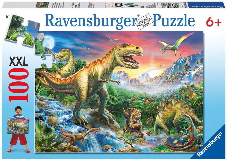 Time of the Dinosaurs Puzzle 100pc