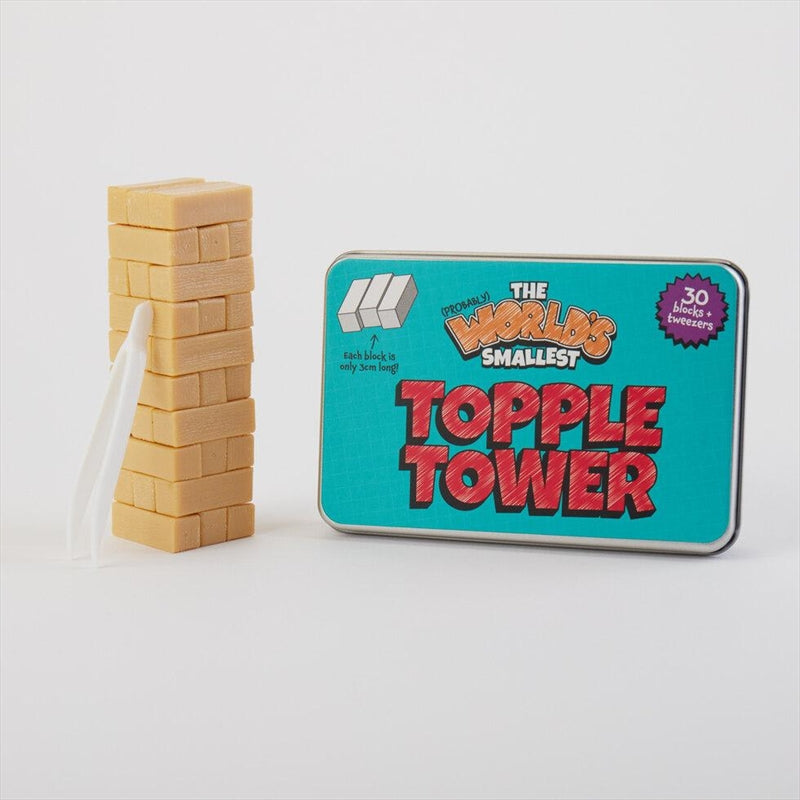 Topple Tower - Worlds Smallest