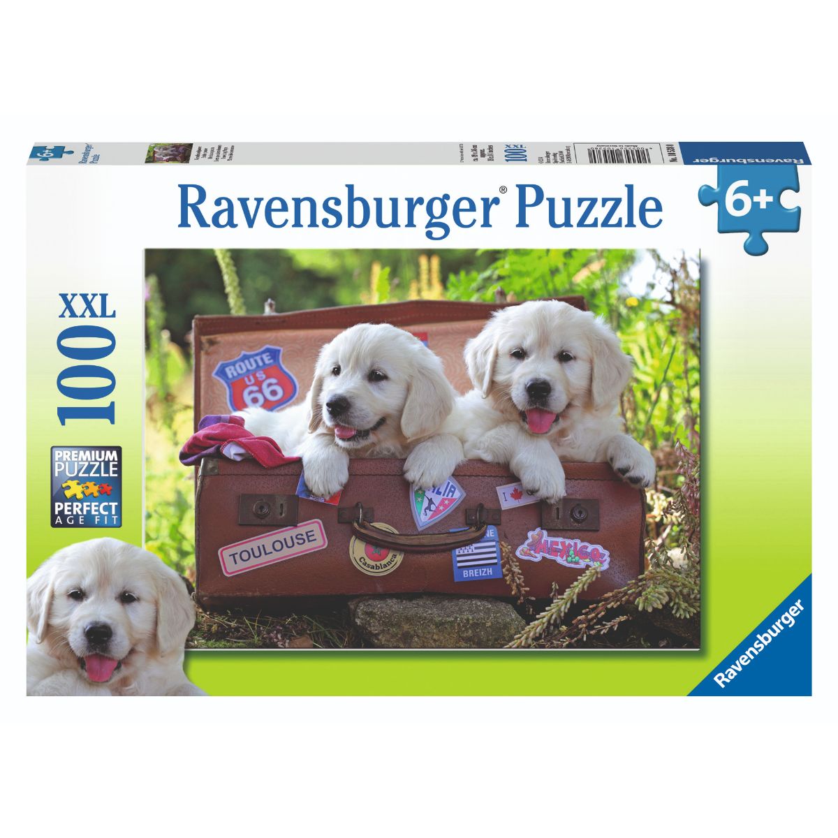 Travelling Puppies Puzzle 100pc
