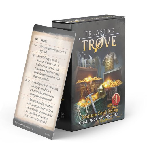 Treasure Trove Deck CR9-12: D&D 5E