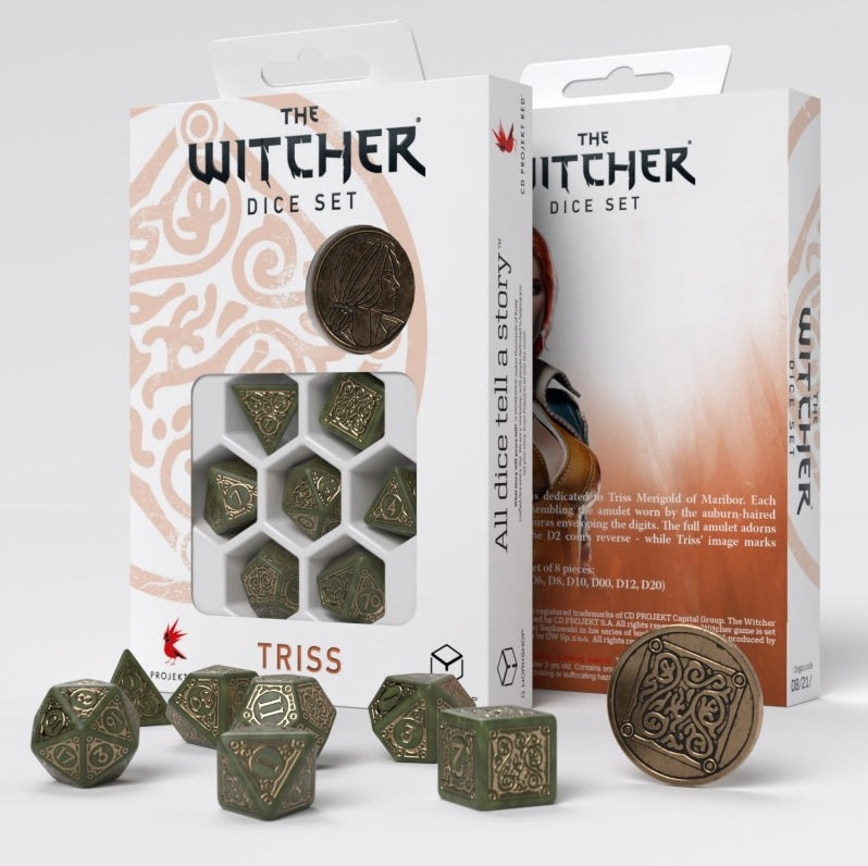 Triss- The 14th of the Hill- The Witcher Dice Set