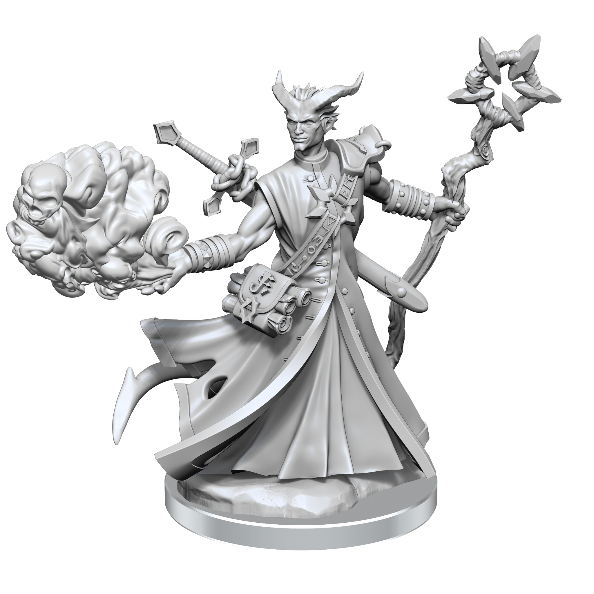 Tiefling Warlock Male - D&D Frameworks