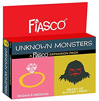 Unknown Monsters - Fiasco Expansion Pack