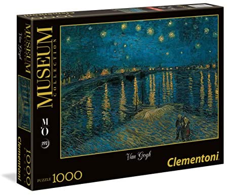 MUSEUM STARRY NIGHT RHONE - Clementoni - 1000p