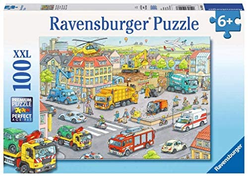 Vehicles in the City Puzzle 100p - RAVENSBURGER