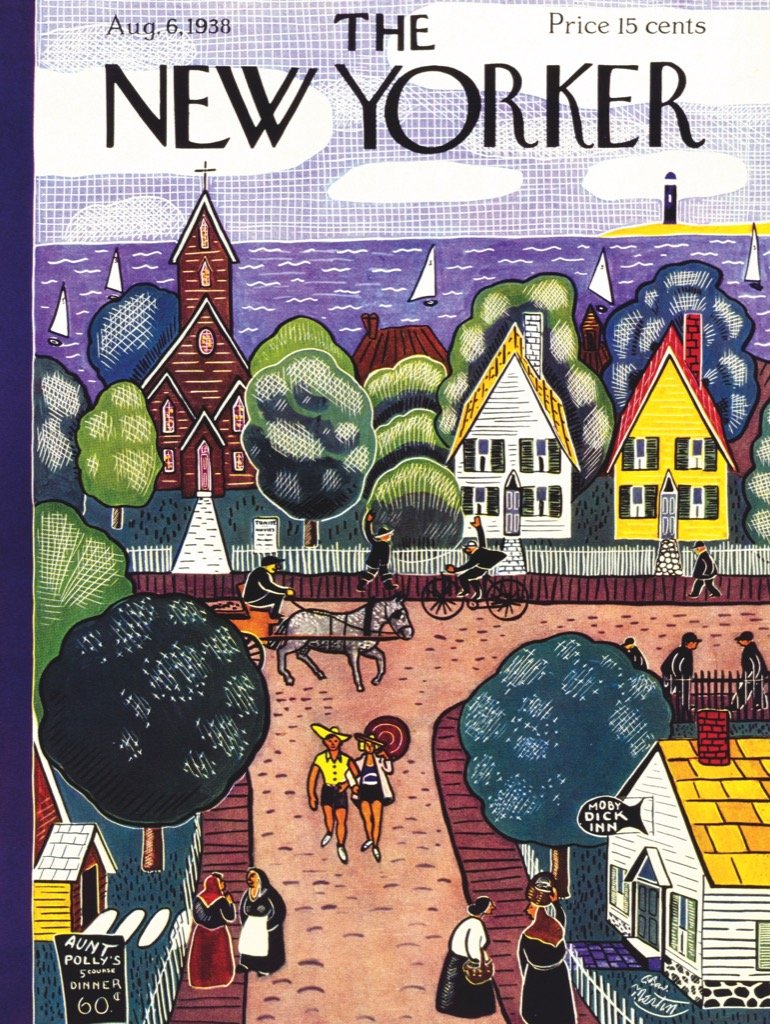 Village By The Sea - The New Yorker 1000 pc