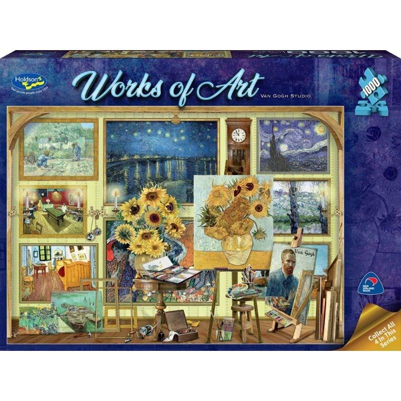 WORKS OF ART Van Gogh Studio 1000pc HOLDSONS