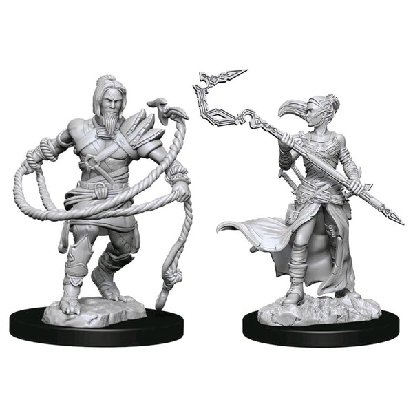 Stoneforge Mystic & Kor Hookmaster Fighter, Rogue, Wizard - Magic the Gathering Unpainted Miniatures