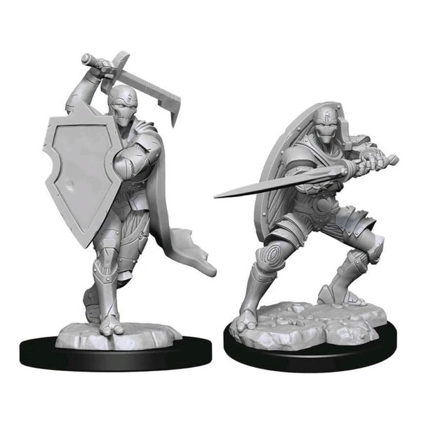 Warforged Male Fighter - D&D Nolzurs Marvelous Unpainted Miniatures